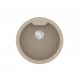 Νεροχύτης Γρανιτένιος Sanitec Ultra Granite 810 51 1B (Ø51) Βαρέως Τύπου Sabbia